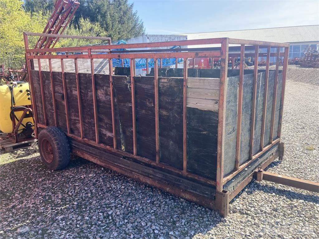  2X3,5MTR Veetransport aanhanger