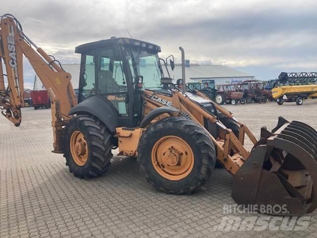 CASE 695 SUPER R Graaf-laadcombinaties