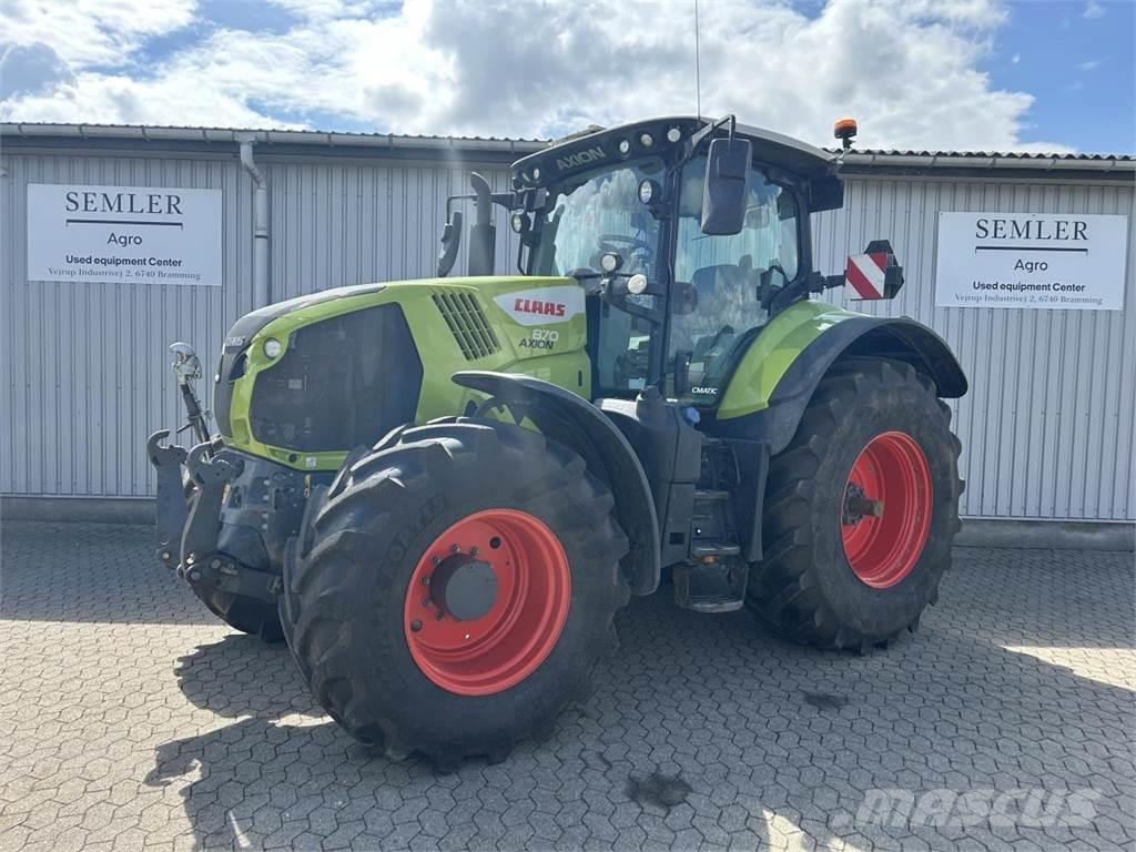 CLAAS AXION 870 Tractoren