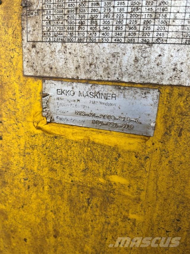 Ekko 2800L Getrokken spuitmachines