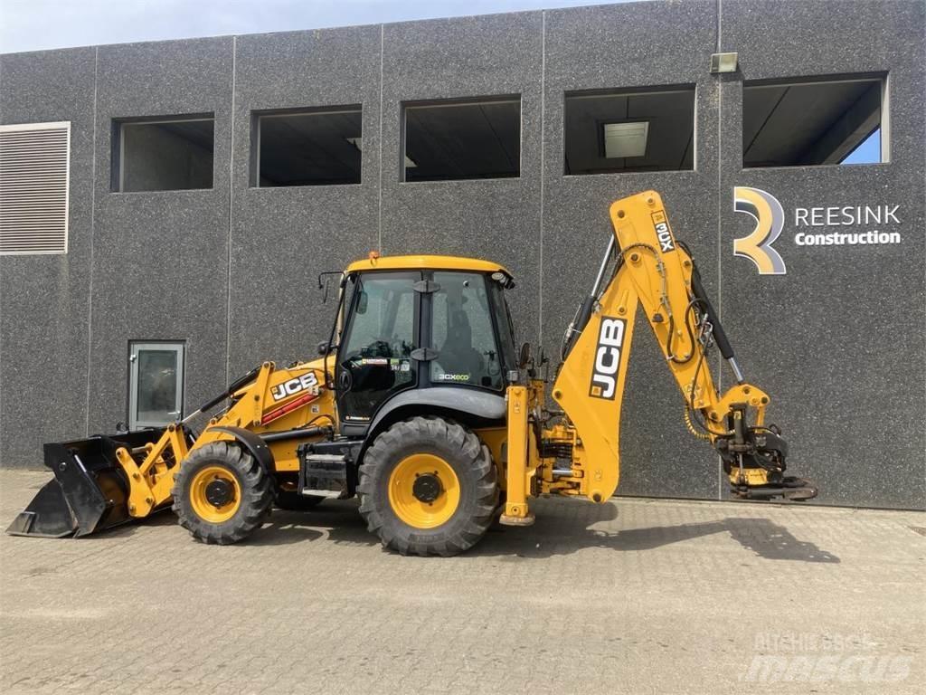 JCB 3CX Graaf-laadcombinaties