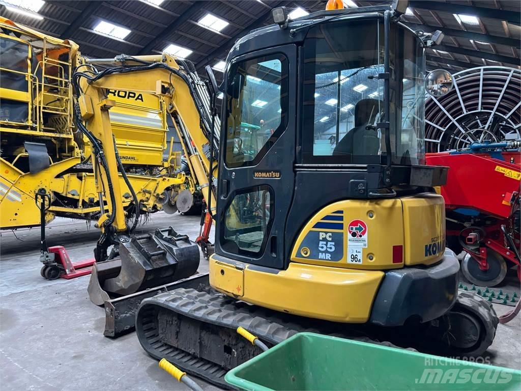 Komatsu PC 55 MR Rupsgraafmachines