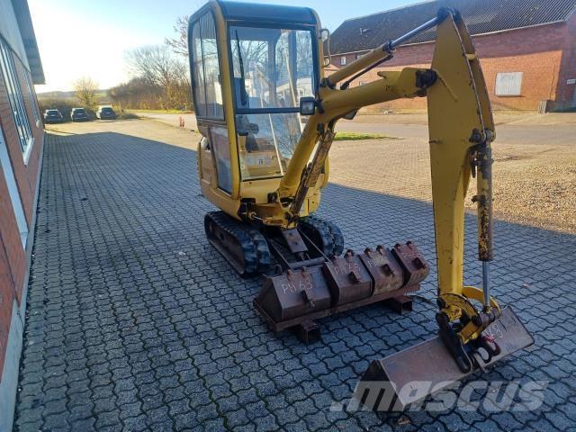Komatsu PC15R Minigraafmachines < 7t