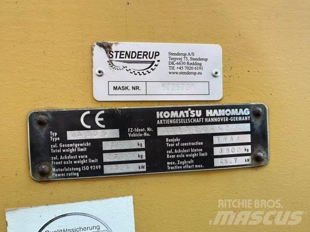 Komatsu WA90 Wielladers