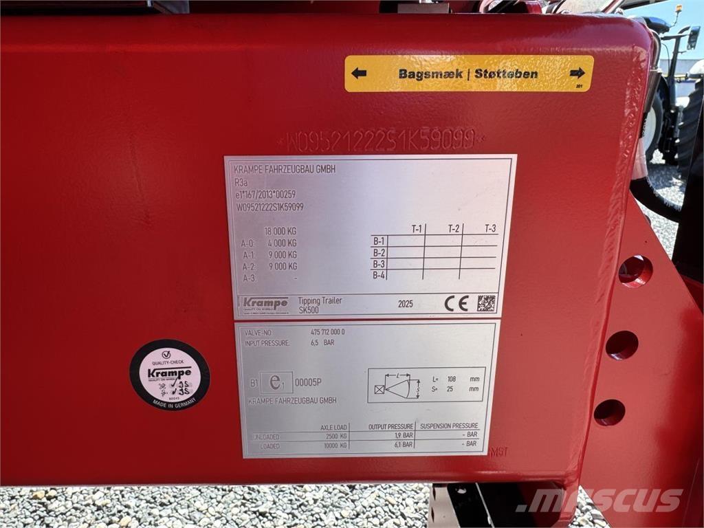 Krampe SK500 Trilrolwalsen