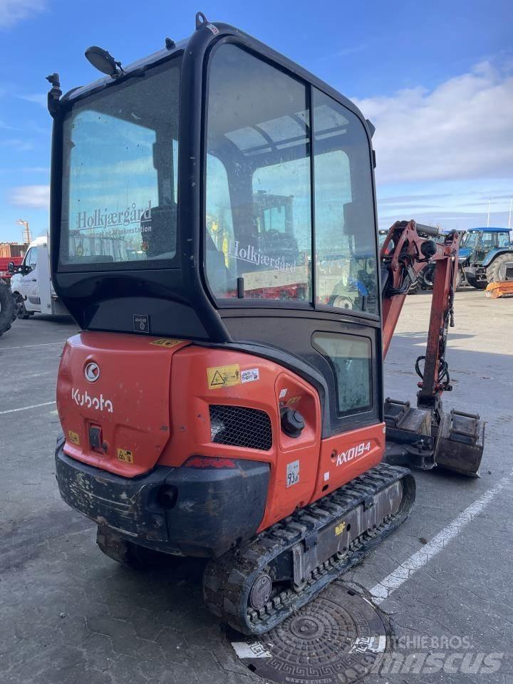 Kubota KX19-4 Minigraafmachines < 7t