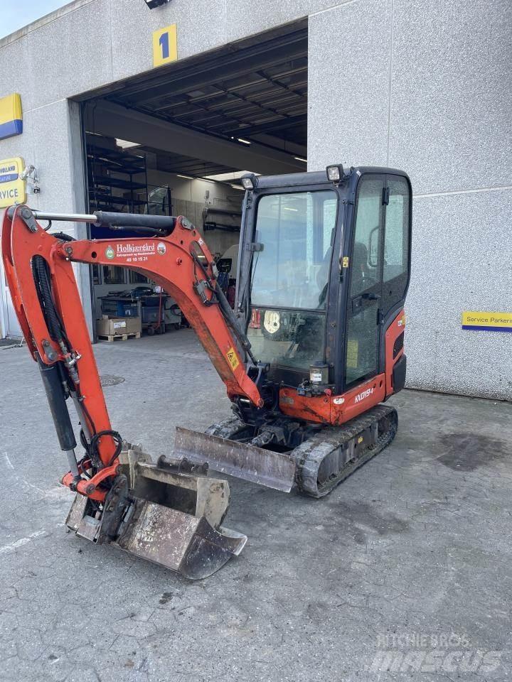 Kubota KX19-4 Minigraafmachines < 7t