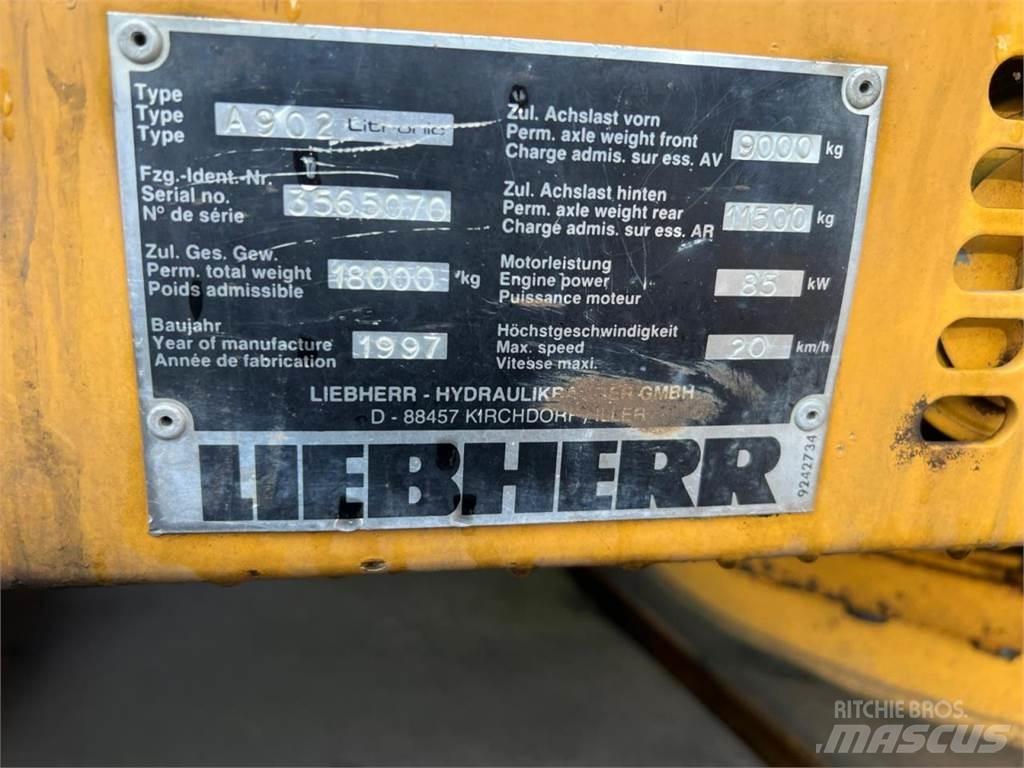 Liebherr 902 Wielgraafmachines