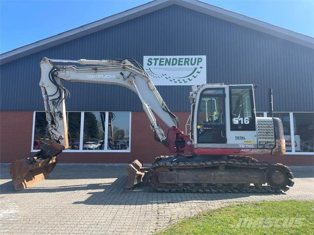 Takeuchi 1140 Minigraafmachines < 7t