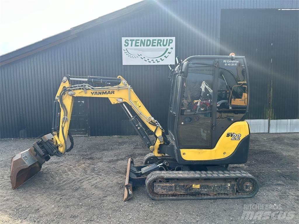 Yanmar SV22 Minigraafmachines < 7t