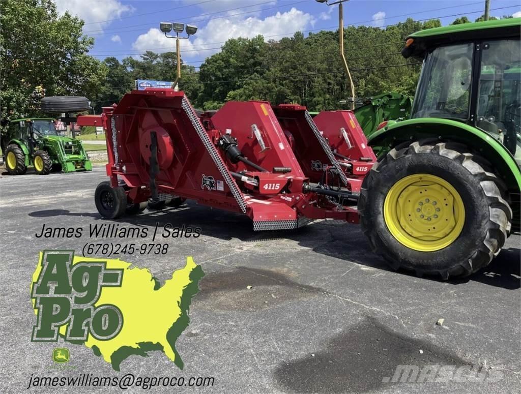 Bush Hog 4115 Balenhakselaars, -snijders en -afwikkelaars