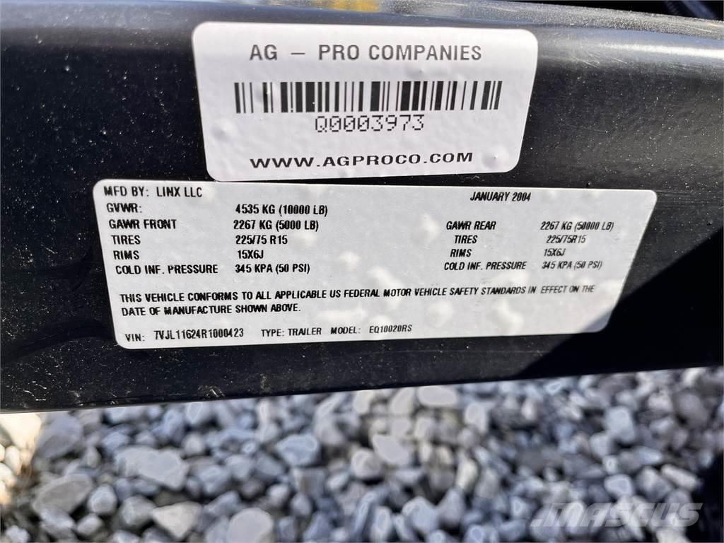  EQ10020RS Universele aanhangers