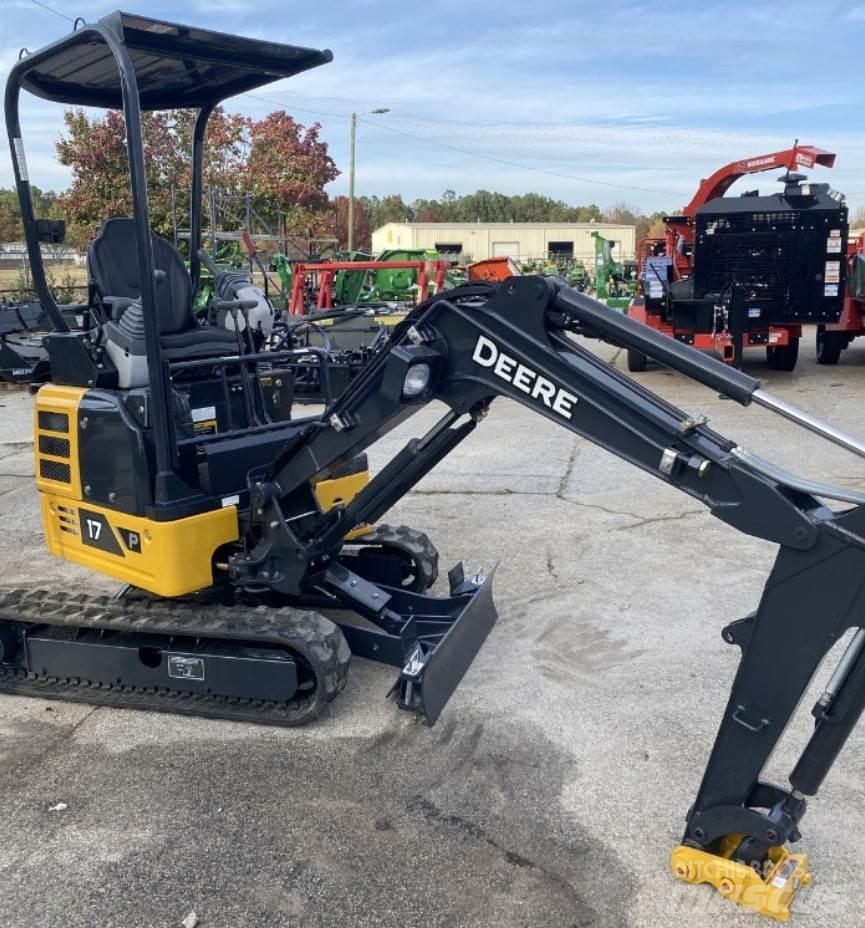 John Deere 17 P Minigraafmachines < 7t