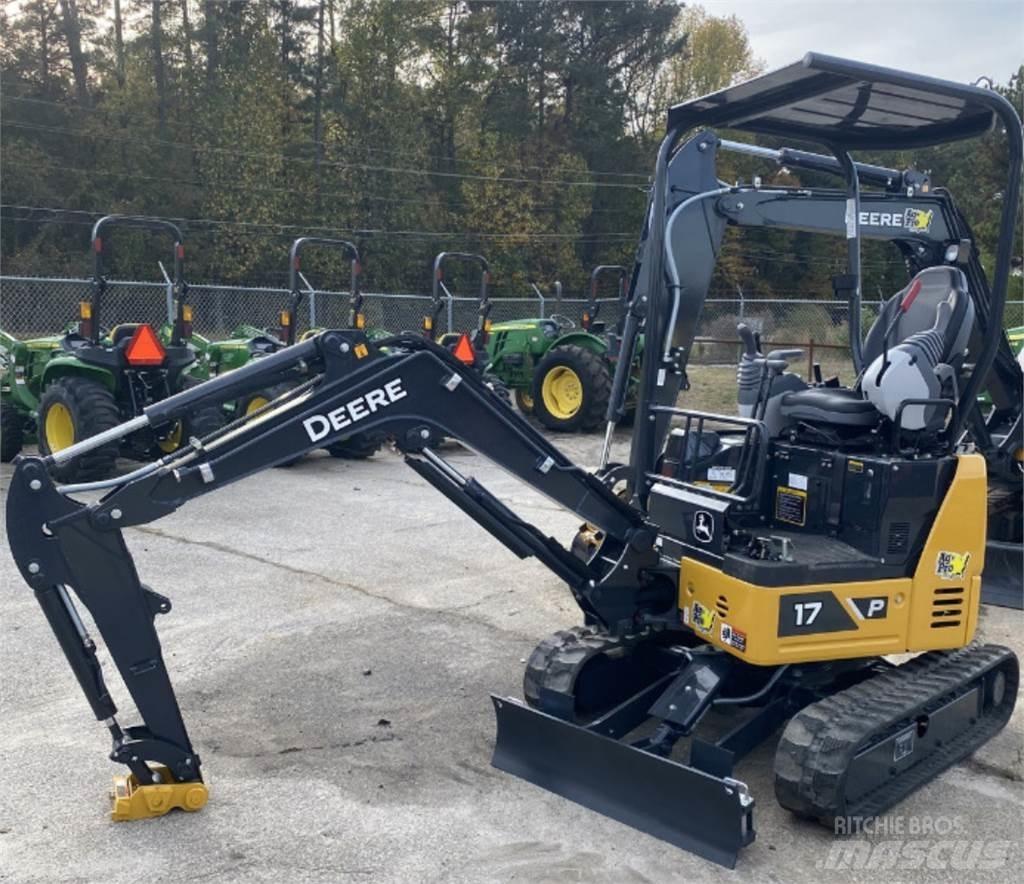 John Deere 17 P Minigraafmachines < 7t
