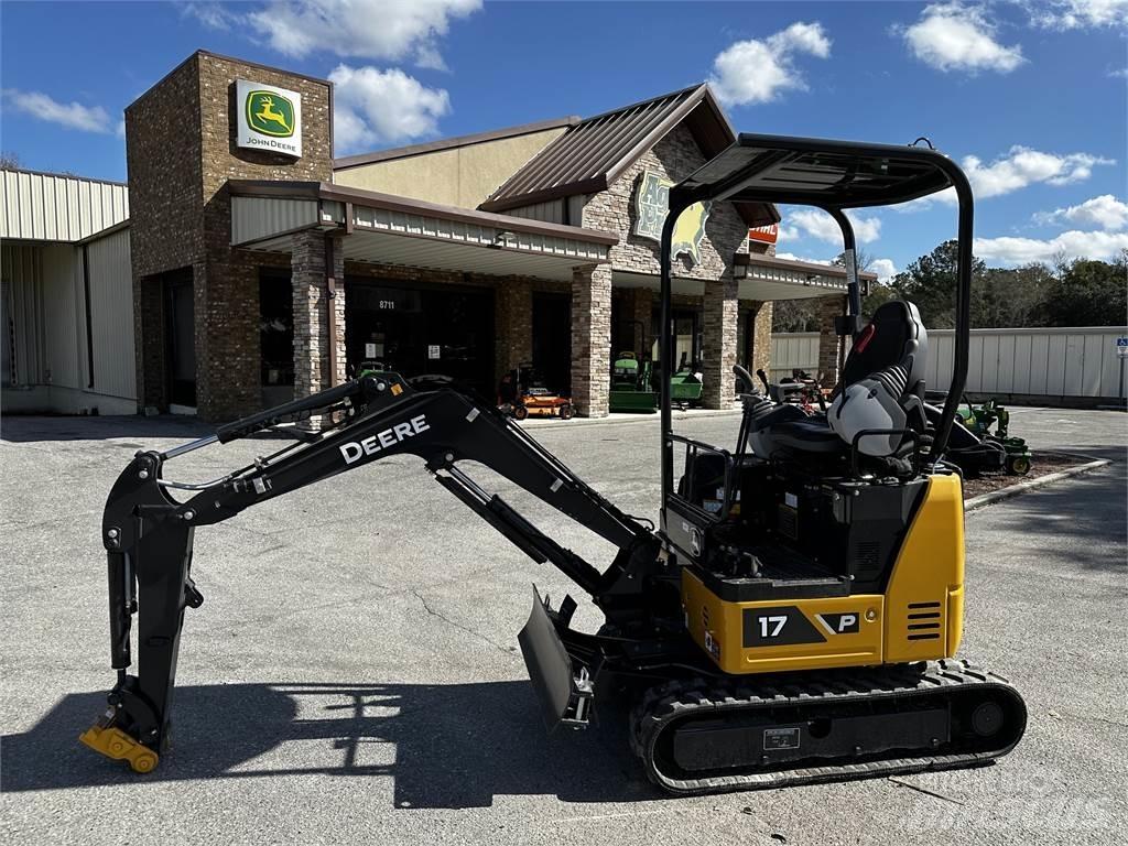 John Deere 17 P Minigraafmachines < 7t