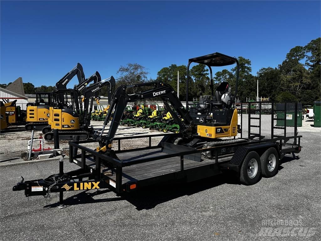 John Deere 17 P Minigraafmachines < 7t