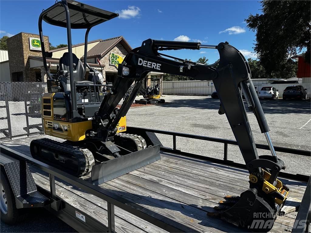 John Deere 17 P Minigraafmachines < 7t