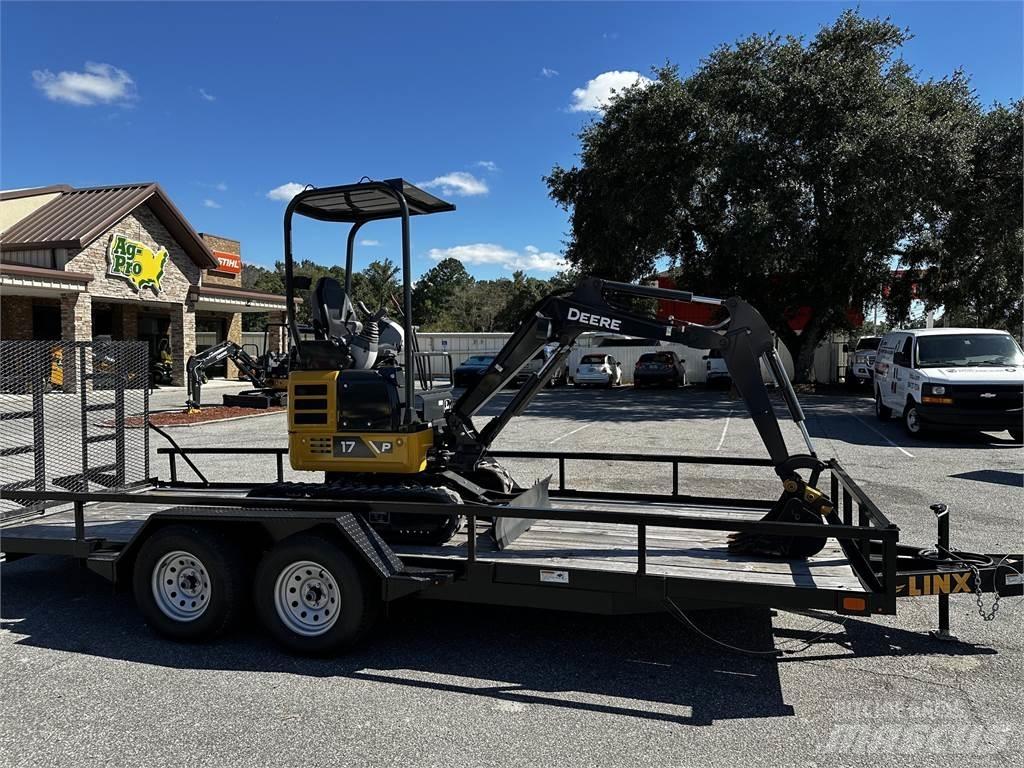 John Deere 17 P Minigraafmachines < 7t