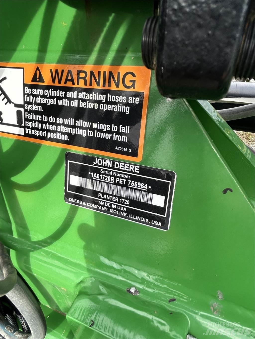 John Deere 1720 Plantmachines