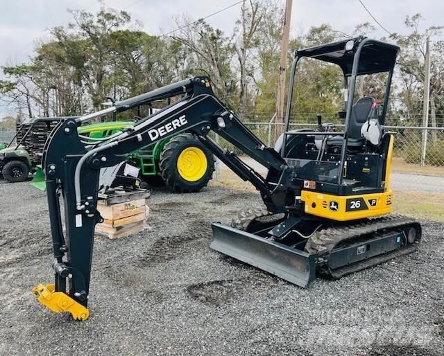John Deere 26 P Minigraafmachines < 7t