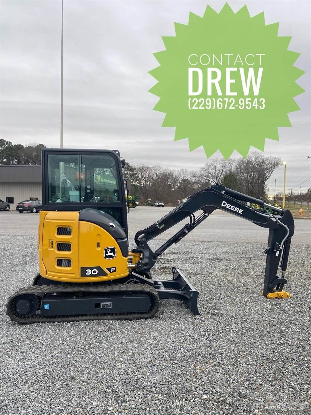 John Deere 30 P Minigraafmachines < 7t