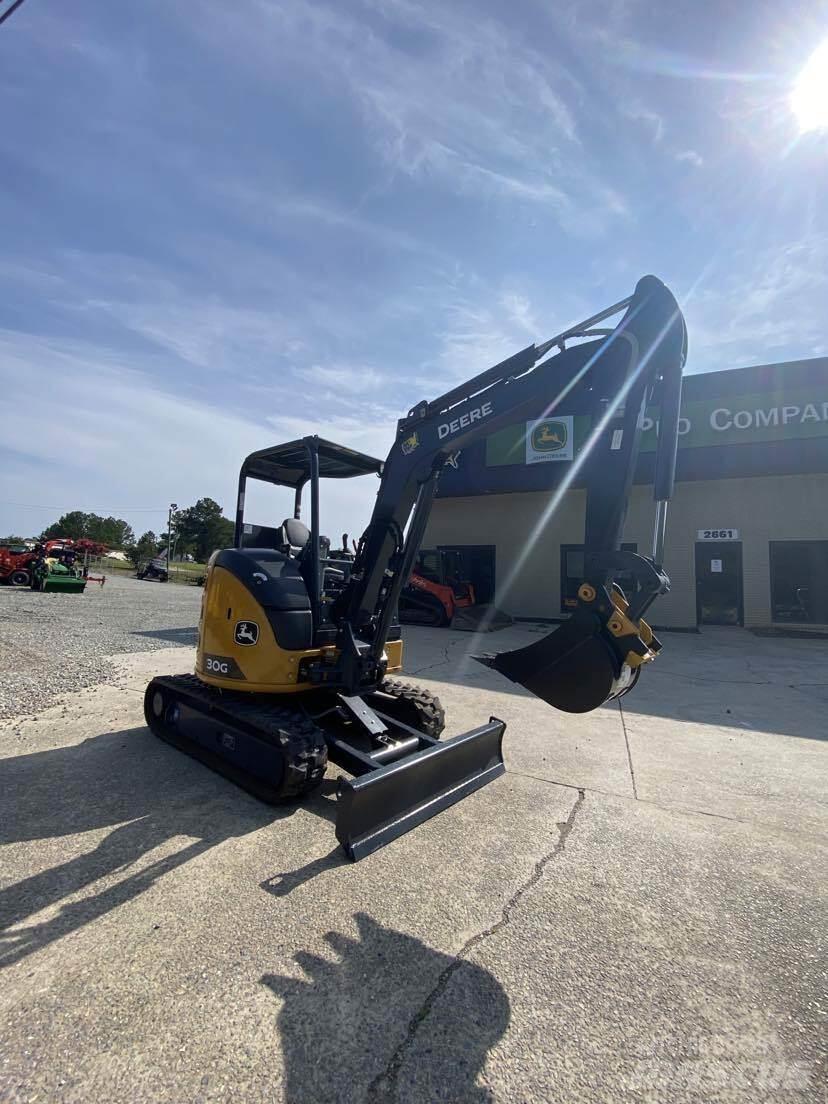 John Deere 30G Minigraafmachines < 7t