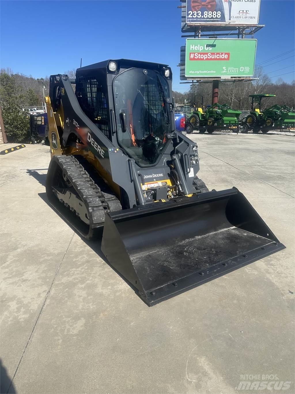 John Deere 317G Miniladers