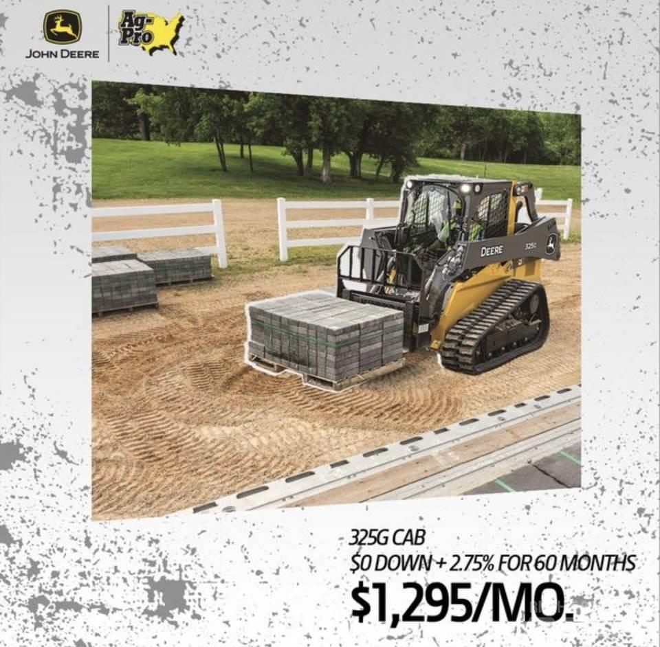 John Deere 325G Miniladers