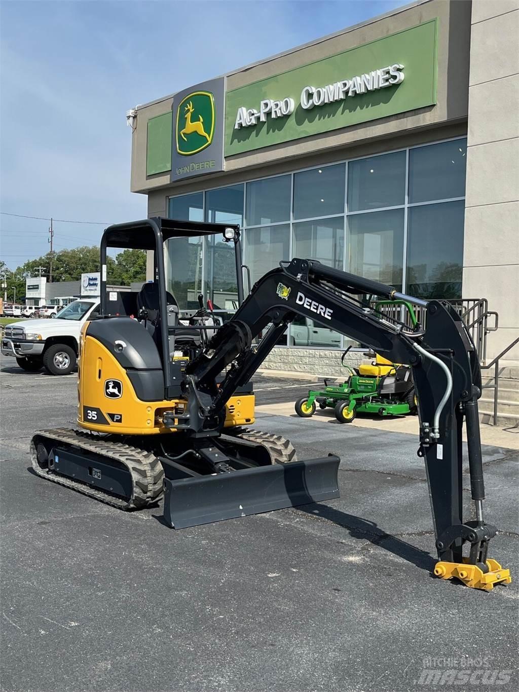 John Deere 35 P Minigraafmachines < 7t