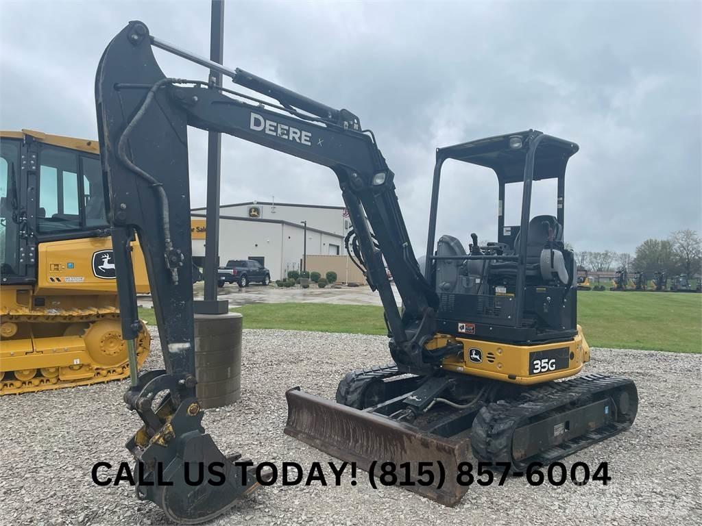 John Deere 35G Minigraafmachines < 7t