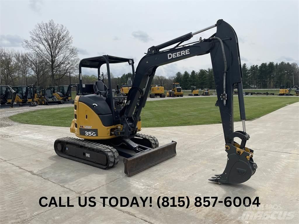 John Deere 35G Minigraafmachines < 7t