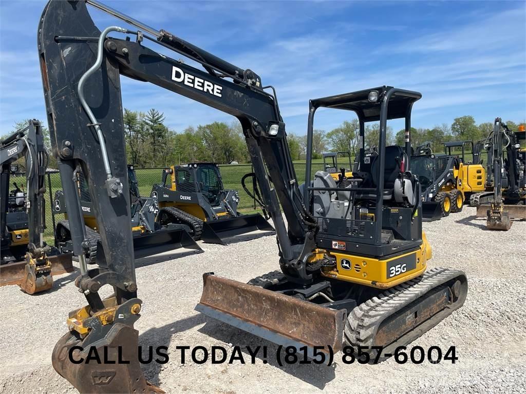 John Deere 35G Minigraafmachines < 7t