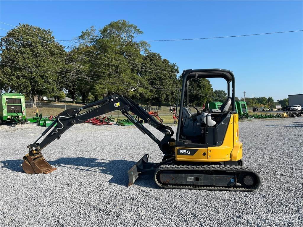 John Deere 35G Minigraafmachines < 7t