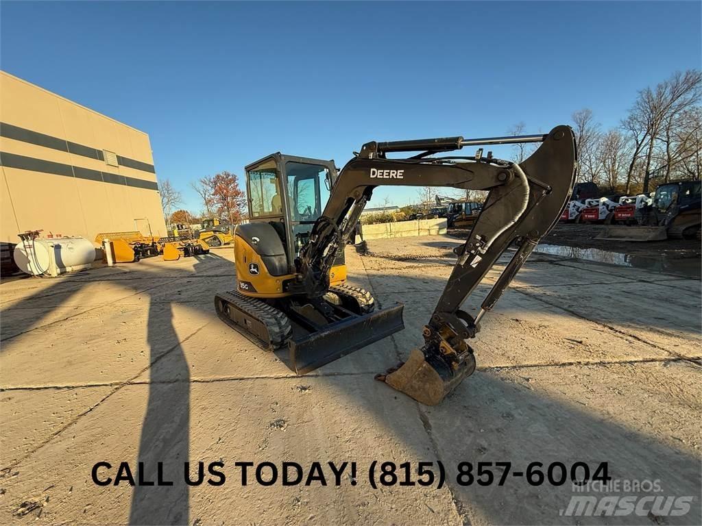 John Deere 35G Minigraafmachines < 7t