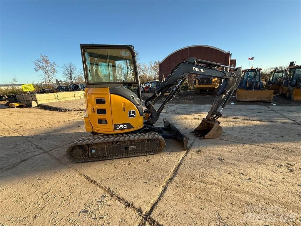 John Deere 35G Minigraafmachines < 7t