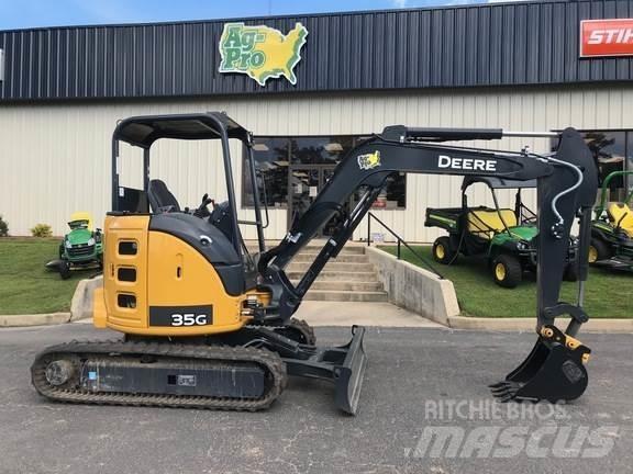John Deere 35G Minigraafmachines < 7t