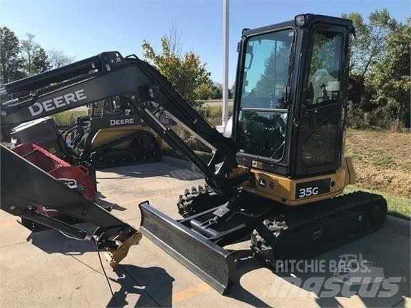 John Deere 35G Minigraafmachines < 7t