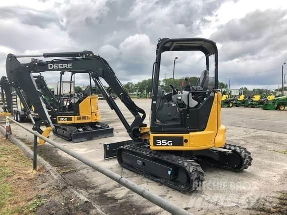 John Deere 35G Minigraafmachines < 7t