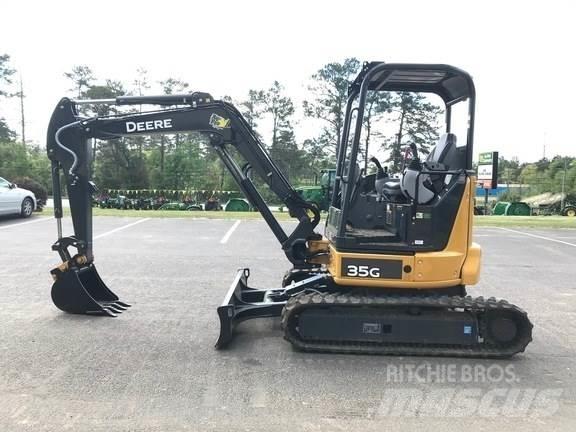 John Deere 35G Minigraafmachines < 7t
