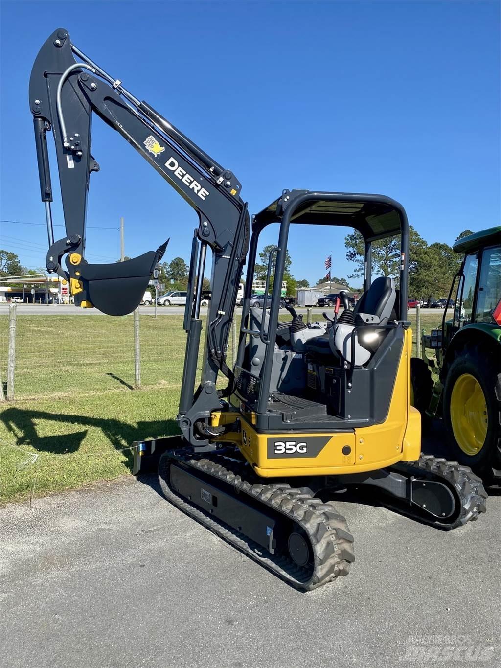 John Deere 35G Minigraafmachines < 7t