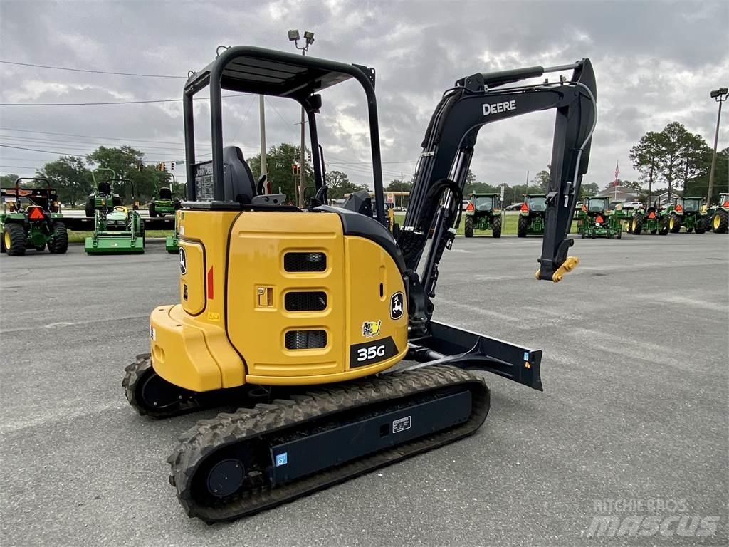 John Deere 35G Minigraafmachines < 7t