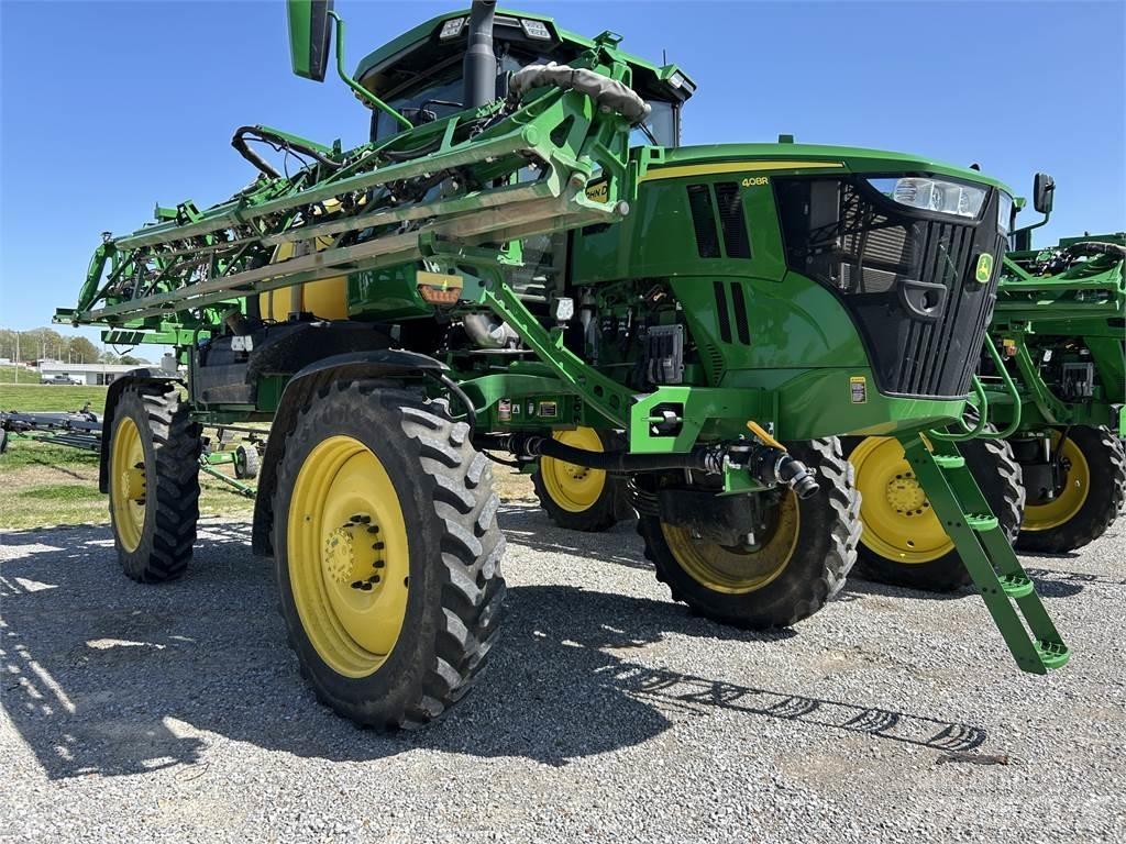 John Deere 408R Getrokken spuitmachines