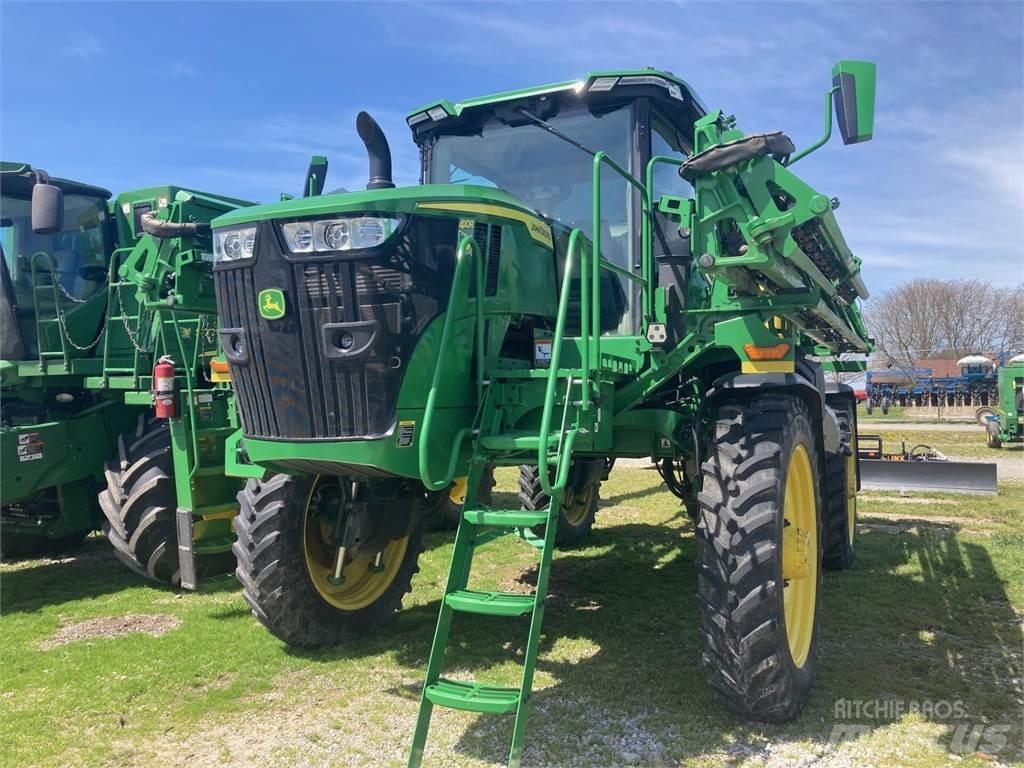 John Deere 410R Getrokken spuitmachines