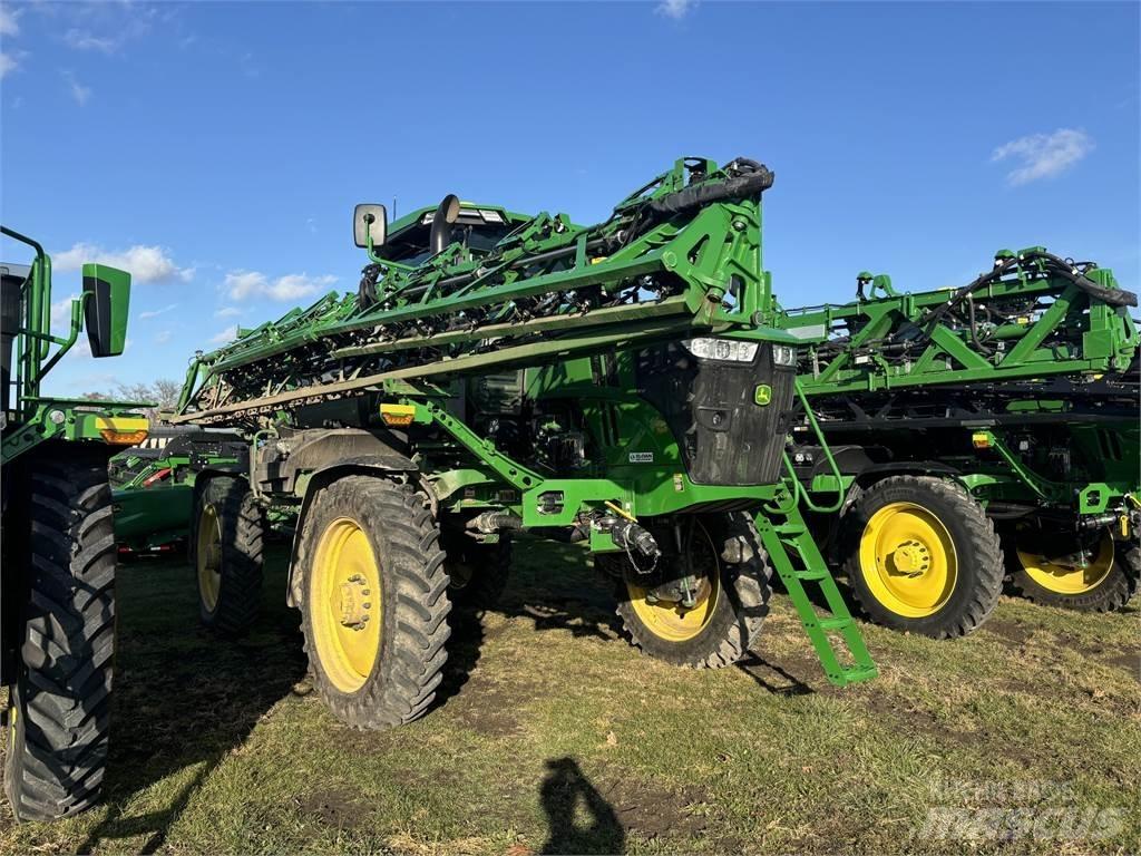 John Deere 412R Getrokken spuitmachines