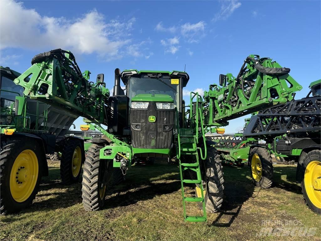 John Deere 412R Getrokken spuitmachines