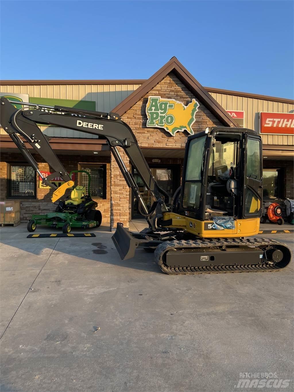 John Deere 50 P Minigraafmachines < 7t