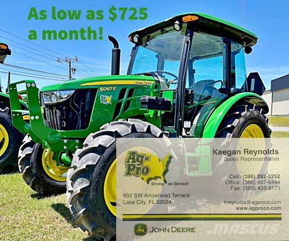 John Deere 5067E Tractoren