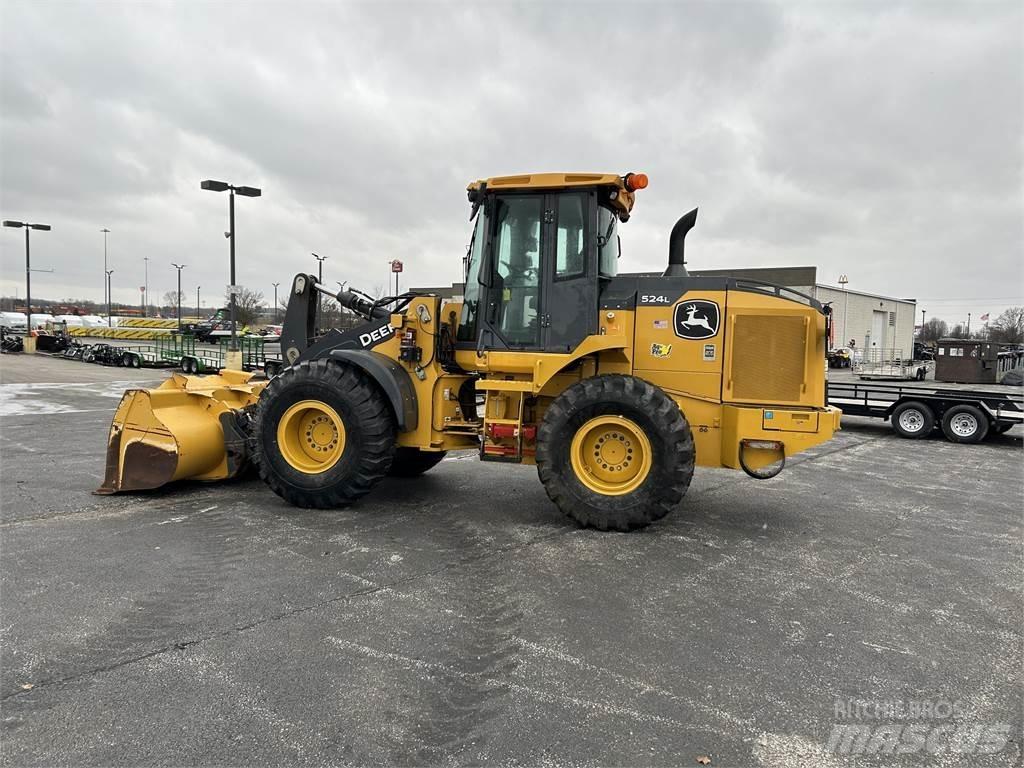 John Deere 524L Wielladers