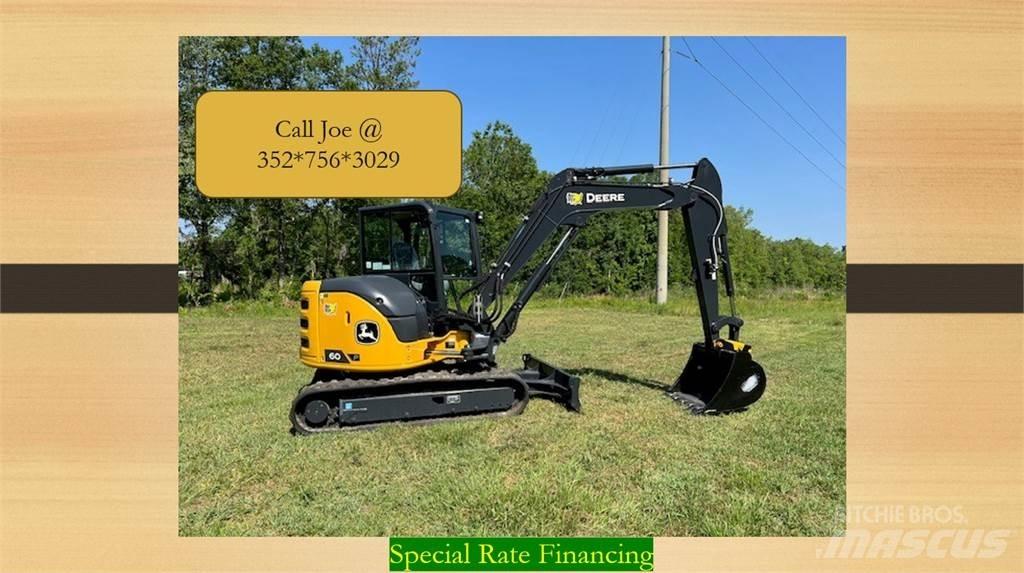 John Deere 60 P Minigraafmachines < 7t
