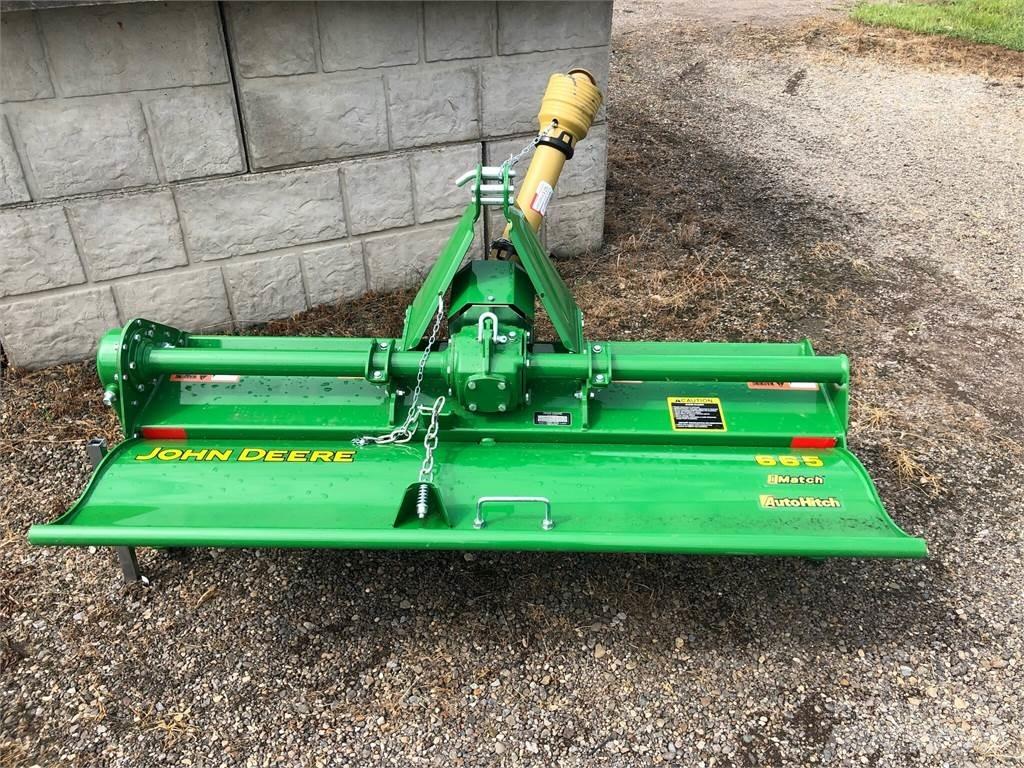 John Deere 665 Rotorkopeggen / rototillers